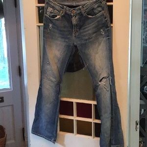 Mens BKE Derek 32R jeans.